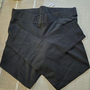 High Waisted Fashion Leggings, Black LP, NWT